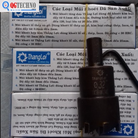 Mũi khoét kim loại THẮNG LỢI D25mm