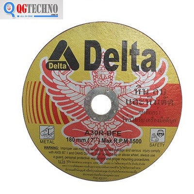 Đá cắt kim loại 105x1.0x16mm DELTA