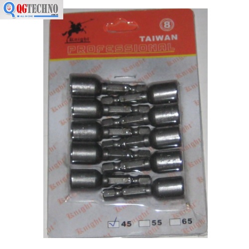 Đầu bắn tôn (vỉ 10 cây) 8x45mm Knight