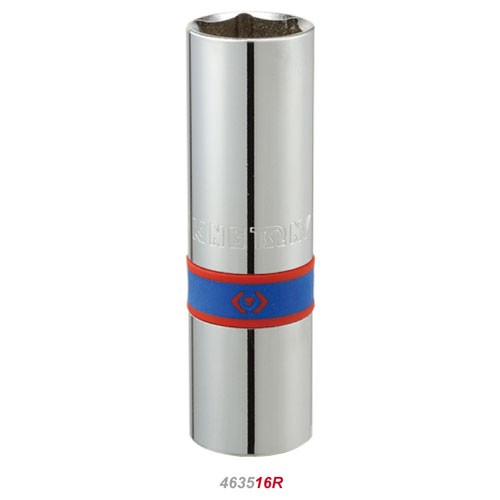 Đầu tuýp lục giác  1/2" mở bugi 16mm,463516M,Kingtony