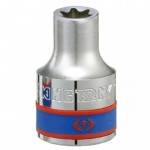 Tuýp 1/2" sao E10, QG-437510, Kingtony