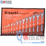 Bộ cờ lê vòng miệng xi mờ ASAKI 14 Món(8-32),QG-AK-7504