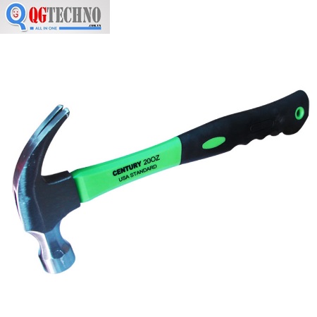 Búa Nhổ Đinh CENTURY 20oz Cán Nhựa Xanh 131213-20OZ