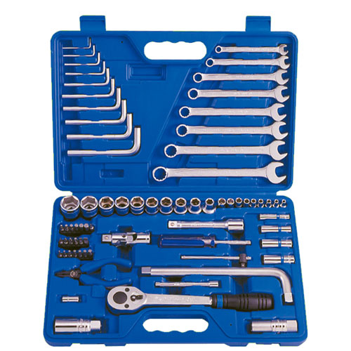 1/4″ + 1/2″ bộ tuýp 72 chi tiết hệ mét Kingtony 7572MR