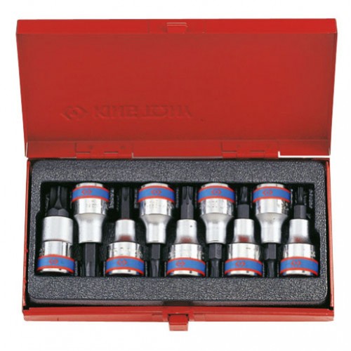 Bộ tuýp 1/2" 9pcs mũi bông, 4109PR, Kingtony