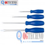 Tua vít đóng đầu dẹp 8 x 150, QG-14820806, Kingtony