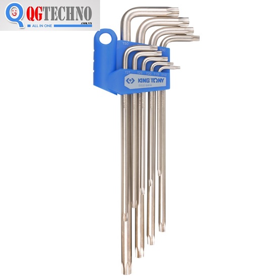 Bộ lục giác bông 9pcs dài, 20319PR, Kingtony