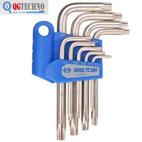 Bộ lục giác bông lỗ 9pcs ngắn, 20409PR, Kingtony