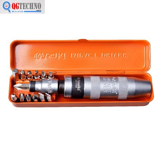 Bộ tua vít đóng 13 mũi Asaki AK-7192