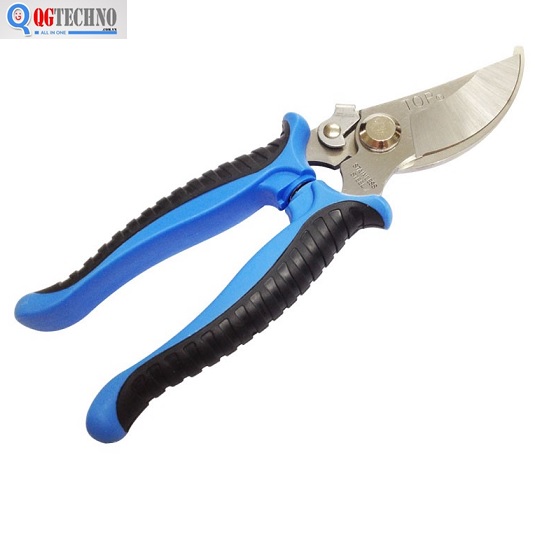 8" Kéo cắt cành mỏ cong Inox TOP KM-814-2