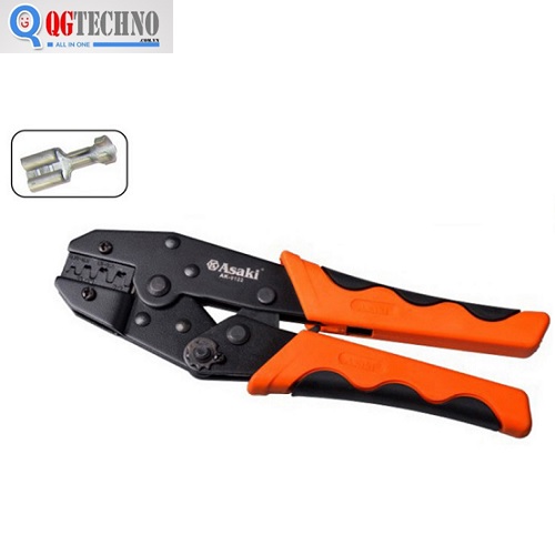 9" Kềm bấm đầu cosse ghim Capa ASAKI AK-9122