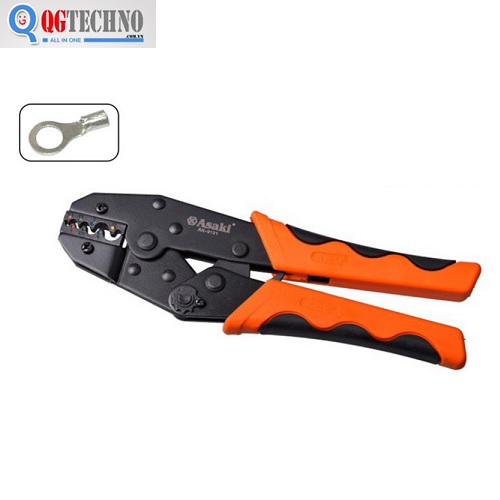 9" Kềm bấm đầu cosse tròn ASAKI AK-9121