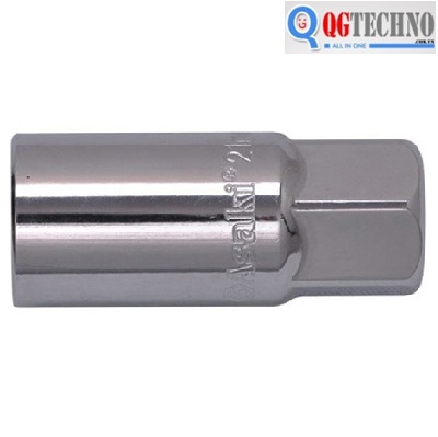 Đầu tuýp mở bugi 1/2" ASAKI, 21mm, QG-AK-0020