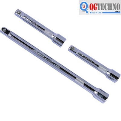 Cần nối 1/2" mạ chrome  ASAKI, 3 cây, QG-AK-0420