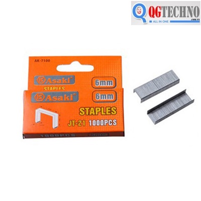 Ghim bấm ASAKI, 6mm , QG-AK-7100