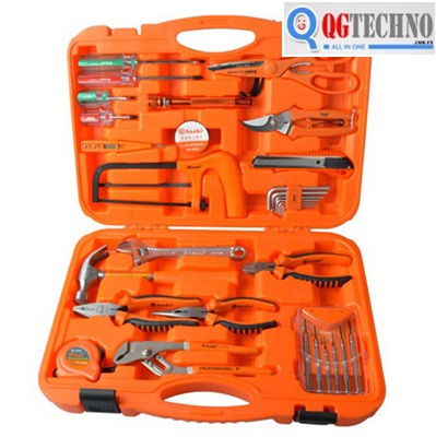 Bộ dụng cụ gia đình cao cấp ASAKI 34 chi tiết AK-9785