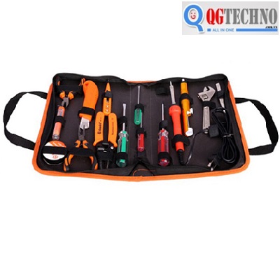 Bộ dụng cụ sửa chữa điện tử ASAKI 15 chi tiết AK-9830