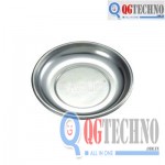 Khay inox đựng linh kiện ASAKI, Tròn, QG-AK-1087