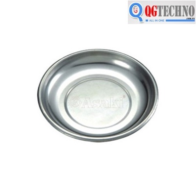 Khay inox đựng linh kiện ASAKI, Tròn, QG-AK-1087