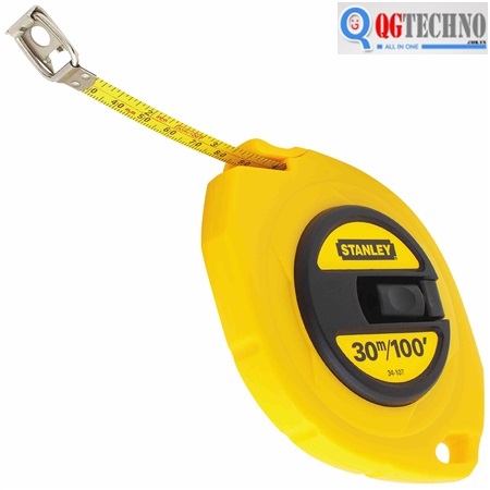 30m Thước dây dài làm bằng thép Stanley 34-107