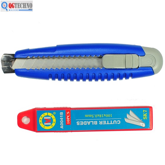 Dao đa năng kèm 1 hộp lưỡi (10pcs) A0002+10 C-MART