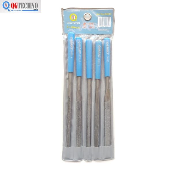 Dũa bộ 5 cây 5x180mm E0015-5180 C-MART