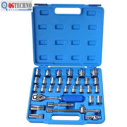 Bộ công cụ đầu tuýp 32 chi tiết 1/2" K0008 C-MART