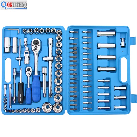 Bộ công cụ đầu tuýp 94 chi tiết 1/2", 1/4" K0016 C-MART