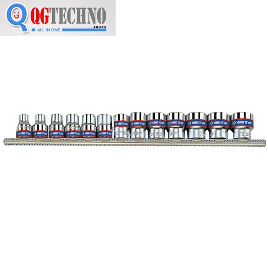3/8" Bộ tuýp lục giác bông 13pcs 7-19mm 3013MR Kingtony