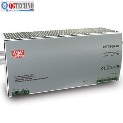Bộ nguồn ổn áp 960W DRT-960-24 24V 40A MEAN WELL