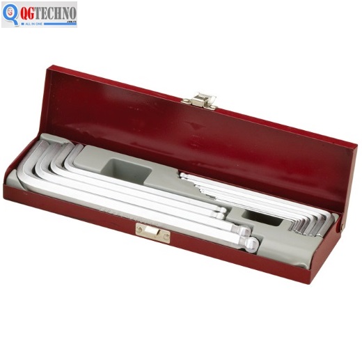 Bộ lục giác bi dài hộp 12 cây E1581 ENDURA