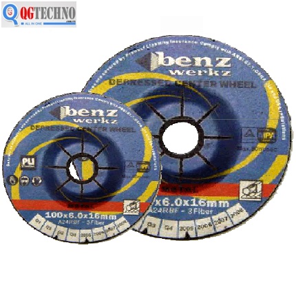 Đá mài 5"-125x.3.0x22mm đỏ Sắt BENZ WERKZ