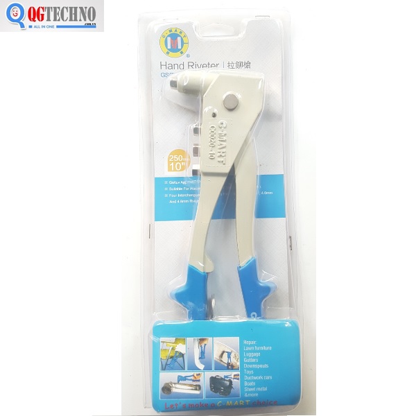 Súng bắn rive cán cong 250mm/10