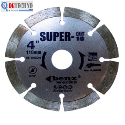 Đĩa cắt gạch 4"-100mm Eco- Cut BENZ WERKZ