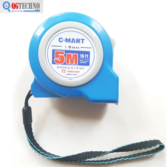 Thước cuộn 5x19mm D0002-519-GY C-MART