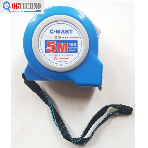 Thước cuộn 5x25mm D0002-525-QY C-MART
