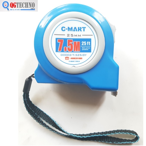 Thước cuộn 7.5x25mm D0002-7.525-GY C-MART