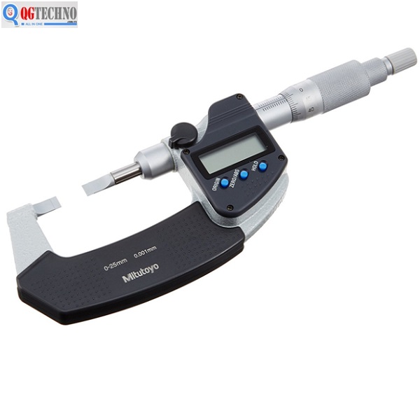 Thước Panme điện tử đo rãnh 0~25mm 422-260-30 Mitutoyo