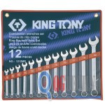8-22mm bộ vòng miệng 12 cái hệ mét Kingtony 1212MR