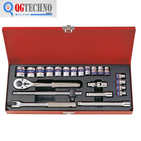 3/8" Bộ tuýp lục giác 6-22mm Kingtony 3523MR