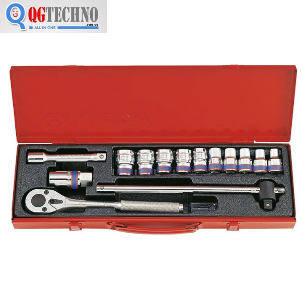1/2" Bộ tuýp bông 10-24mm Kingtony 4012MR