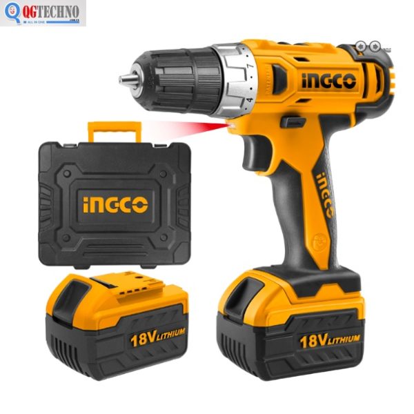 18V Máy khoan vặn vít chạy pin INGCO CDLI228180