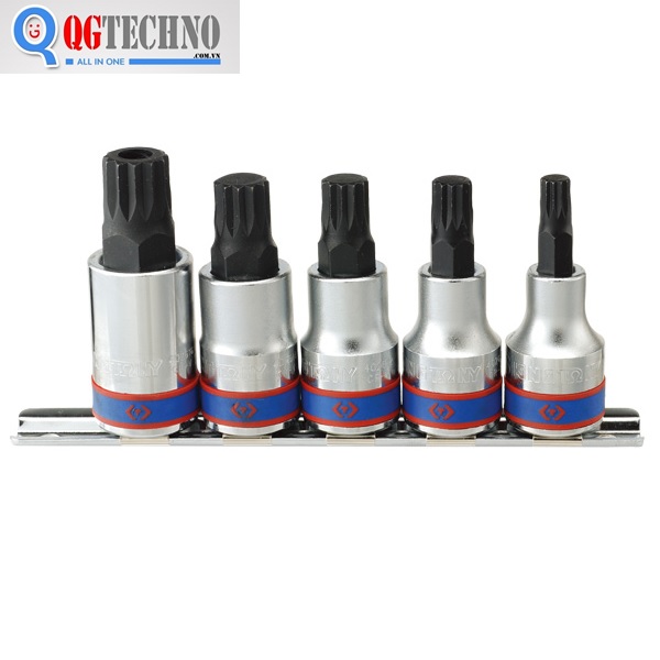 Bộ tuýp 1/2″ 5pcs sao, 4105PR, Kingtony