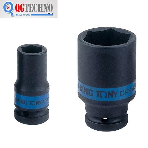 Đầu tuýp 1/2" đen dài lục giác 14mm, 483514M  , Kingtony