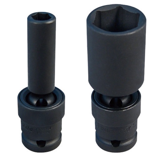 Đầu tuýp đen xoay, gắn đầu tuýp luc giác 1/2" 10mm, 4A5510M , Kingtony