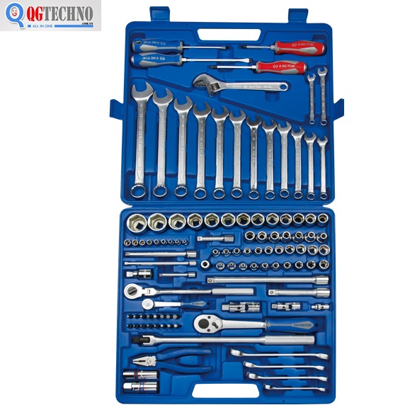 1/4″ + 3/8″ + 1/2″ bộ tuýp 107 chi tiết hệ mét Kingtony 9507MR