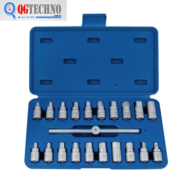 3/8" Bộ đầu tuýp 21 chi tiết 9AR11,Kingtony