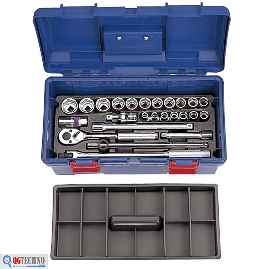 1/2" Bộ tuýp 25 chi tiết hệ inch Kingtony 41526SR