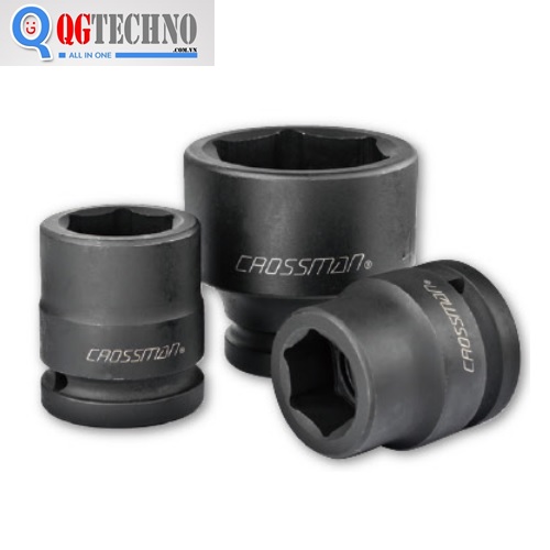 Đầu tuýp 1/2 inch- ngắn đen 6 góc-14mm 74-114, Crossman