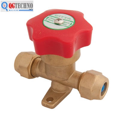 6.35mm Van sạc gas 2 đầu côn GITTA, GT-D-04